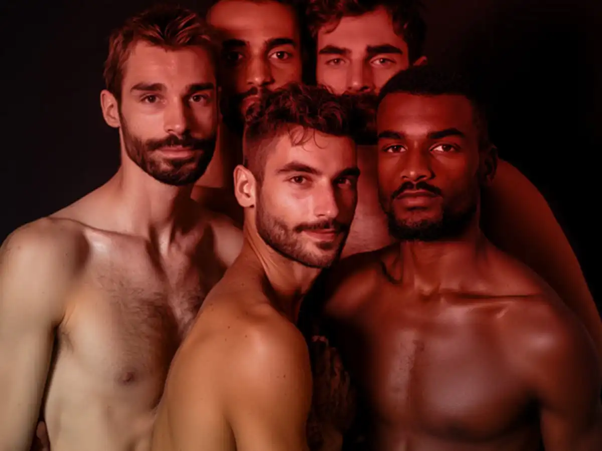 Dimanche at L'Impact Bar gay : Gay Full Naked Cruising Bar in Paris